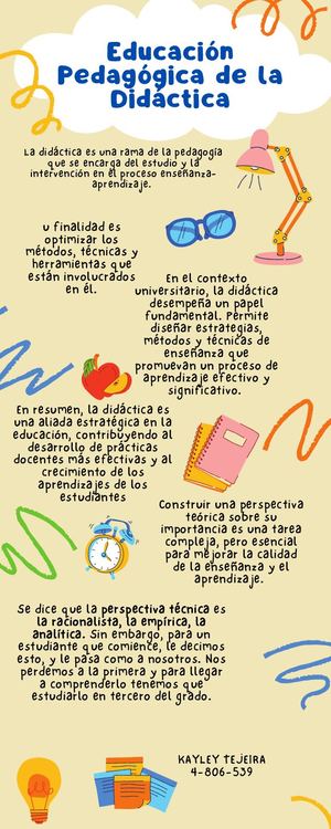 Educación Pedagógica De La Didáctica (1) (1)