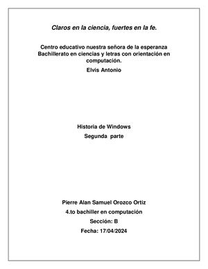 Historia De Windows 2