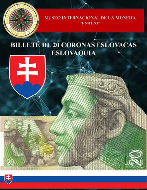 Billete De 20 Coronas Eslovacas De Eslovaquia Museo Internacional De La Moneda