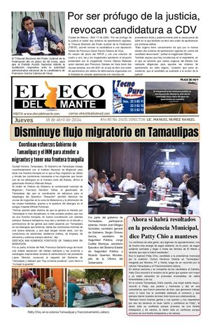 Calaméo - Jueves 18 De Abril De 2024