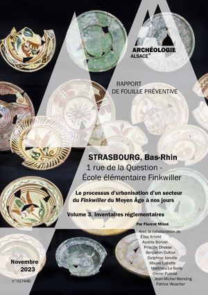 STRASBOURG, 1 rue de la Question, école élémentaire Finkwiller, Volume 3 (f)
