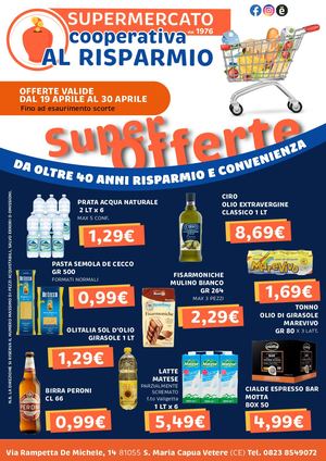 Cooperativa Risparmio Volantino 19apr 30apr