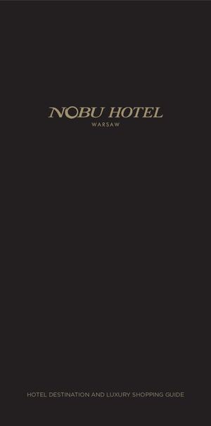 Nobu Hotel Warsaw