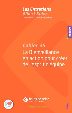 Cahier n°35 : La bienveillance en action pour créer de l’esprit d’équipe