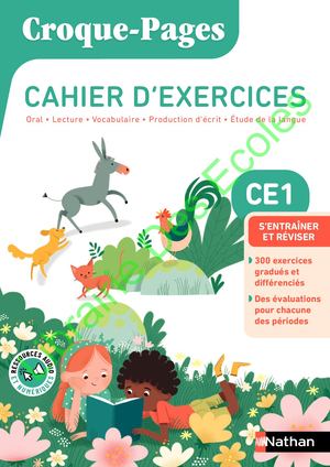 Calam o Croque Pages Cahier D exercices Ce1