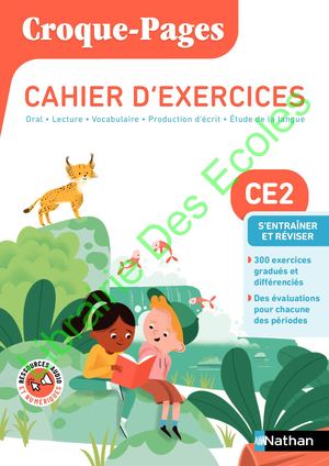Croque Pages Cahier D'exercices Ce2