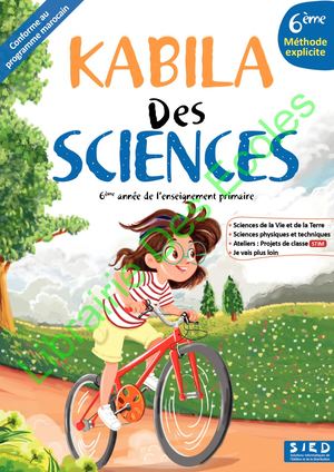 Kabila Des Sciences 6ème Fichier Élèce