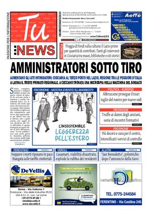 Tu News n. 341 del 19/04/2024