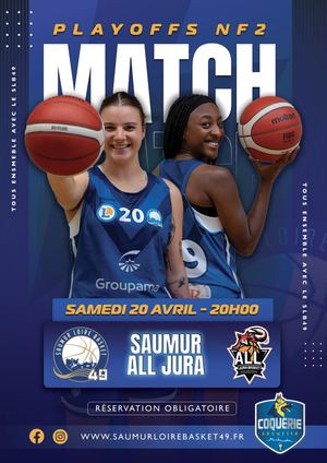 PLAYOFFS - MATCH 1 CONTRE ALL JURA BASKET