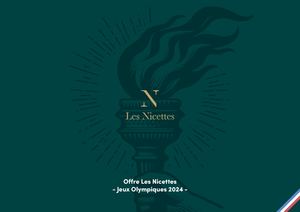 Offres Les Nicettes Jo Paris 2024