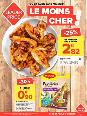 Leader Price Guyane - Catalogue "Spécial Surgelés" - 8P - S17-S18