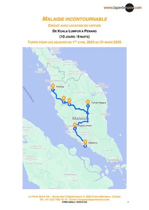 Malaisie Incontournable - Avec Voiture De Location
