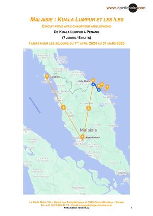 Malaisie - Kuala Lumpur Et Les îles