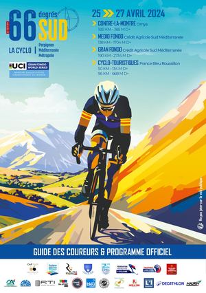 Guide coureurs La Cyclo 66 Degrés Sud