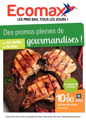 Catalogue Ecomax du 30 Avril au 12 Mai 2024