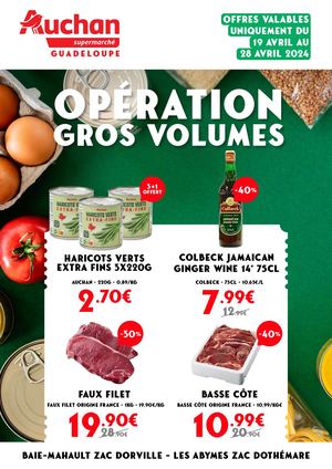 AUCHAN - OPERATION GROS VOLUMES