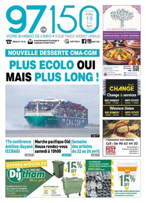 Journal le 97150 - Edition du vendredi 19 avril 2024 - N°796