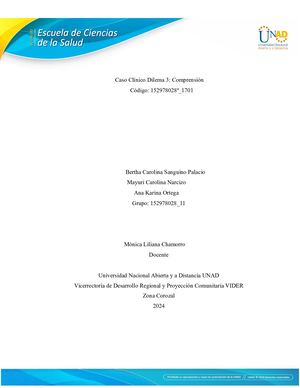 Caso Clínico Unidad 2 Dilema 3