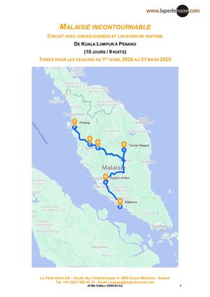 Malaisie Incontournable - Avec Visites Et Voiture De Location