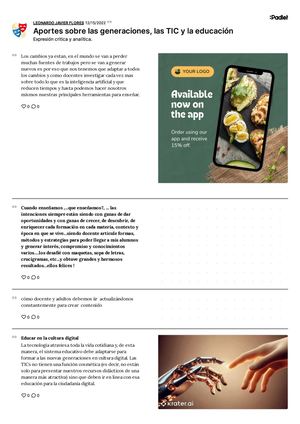 Aportes Sobre Las Generaciones, Las Tic Y La Educación