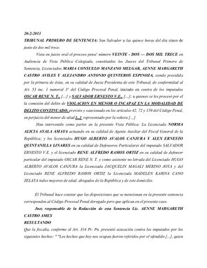 Monaguillo - Violación