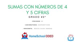 Sumas Con Numeros De 4 Y 5 Cifras 2