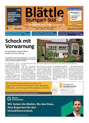 Blättle Stuttgart-Süd 5/2024