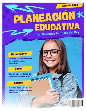 Planeación educativa