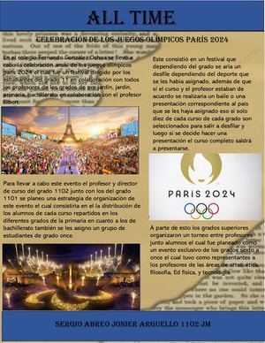 Periodico Escolar sergio abreo