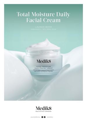 Medik8 Total Moisture Daily Facial Cream Launch Book (NZ)