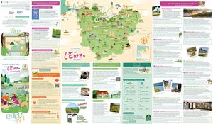 Carte Touristique Eure 2024