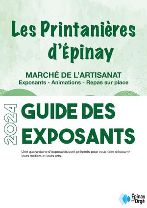 Les Printanières d'Epinay 2024 - Guide Des Exposants 2024