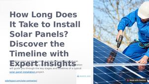 Calaméo - How Long Does It Take To Install Solar Panels Discover The ...
