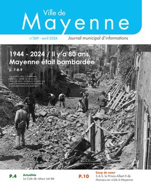 Journal de la ville de Mayenne n°269 - Avril 2024