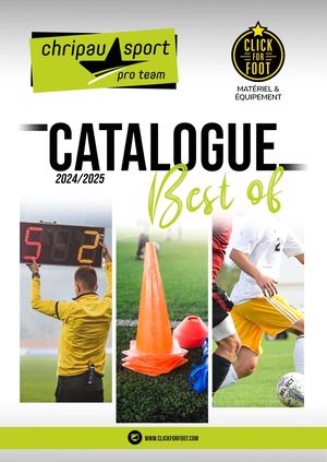 Catalogue Chripau Sport Nouvelle-Calédonie