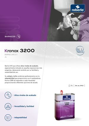 601536 Hoja Prod. Roberlo Kronox 3200 - ES