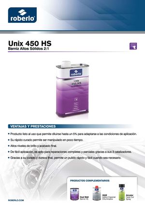Full Unix 450 Hs Es