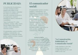 Triptico T Comunicación