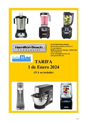 CATALOGO HAMILTON BEACH 2024