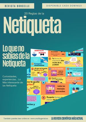 Portada De Revista De Ciencia Elegante Moderno Azul Y Amarillo