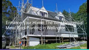 Enhance Your Home: The Best Residential Metal Roof Painting in Wellington