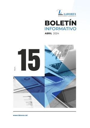 Butlletí Abril Cast