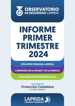 Calaméo - Informe Primer Trimestre 2024 Observatorio de Seguridad ...
