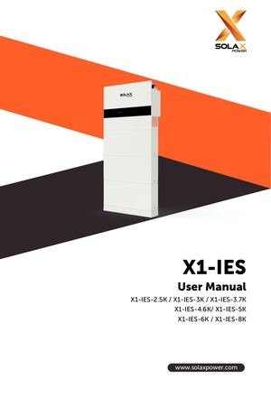 Manual X1 IES EN