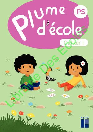 Plume D'école Ps Cahier1