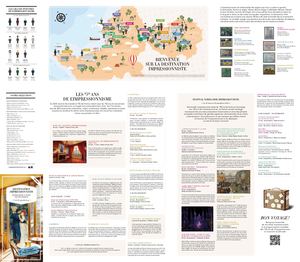 Carte Les Voyages Impressionnistes