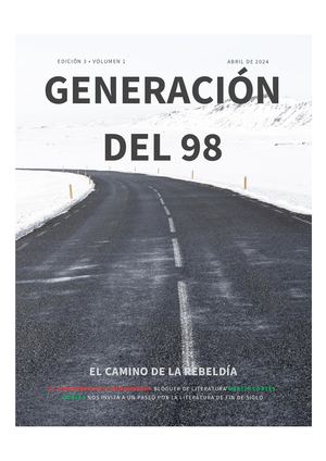 Revista Generación Del 98
