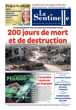 la sentinelle du 24 Avril 2024