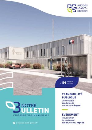 N° 54 - Notre bulletin - Mai 2024