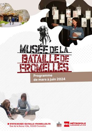 Programme du Musée de la Bataille de Fromelles